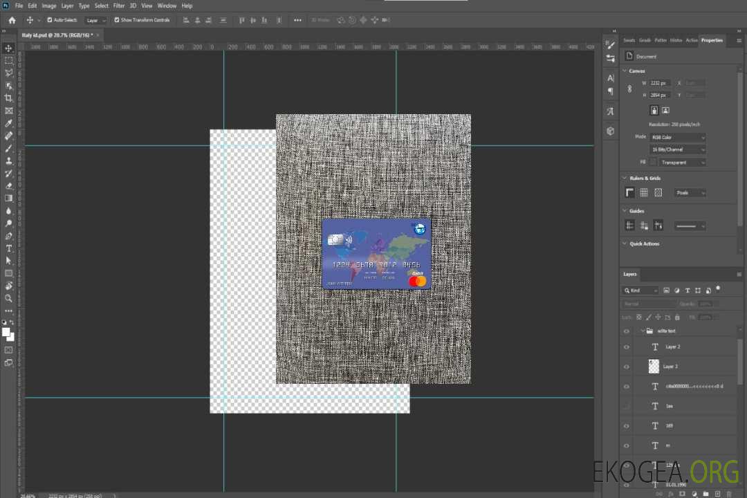 Algérie banque extérieure d'algérie mastercard photolook recto template